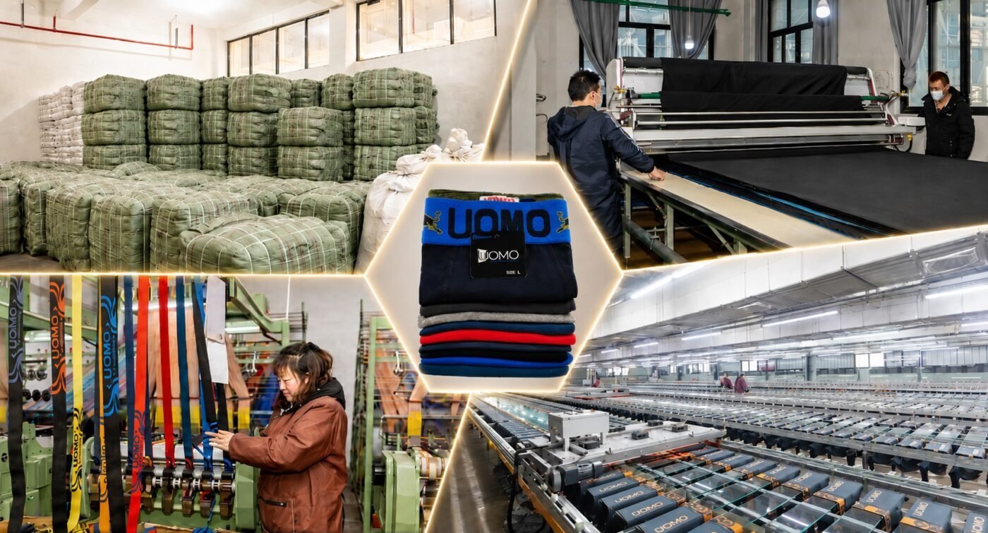 TENSUNG integrated underwear manufacturing capabilities