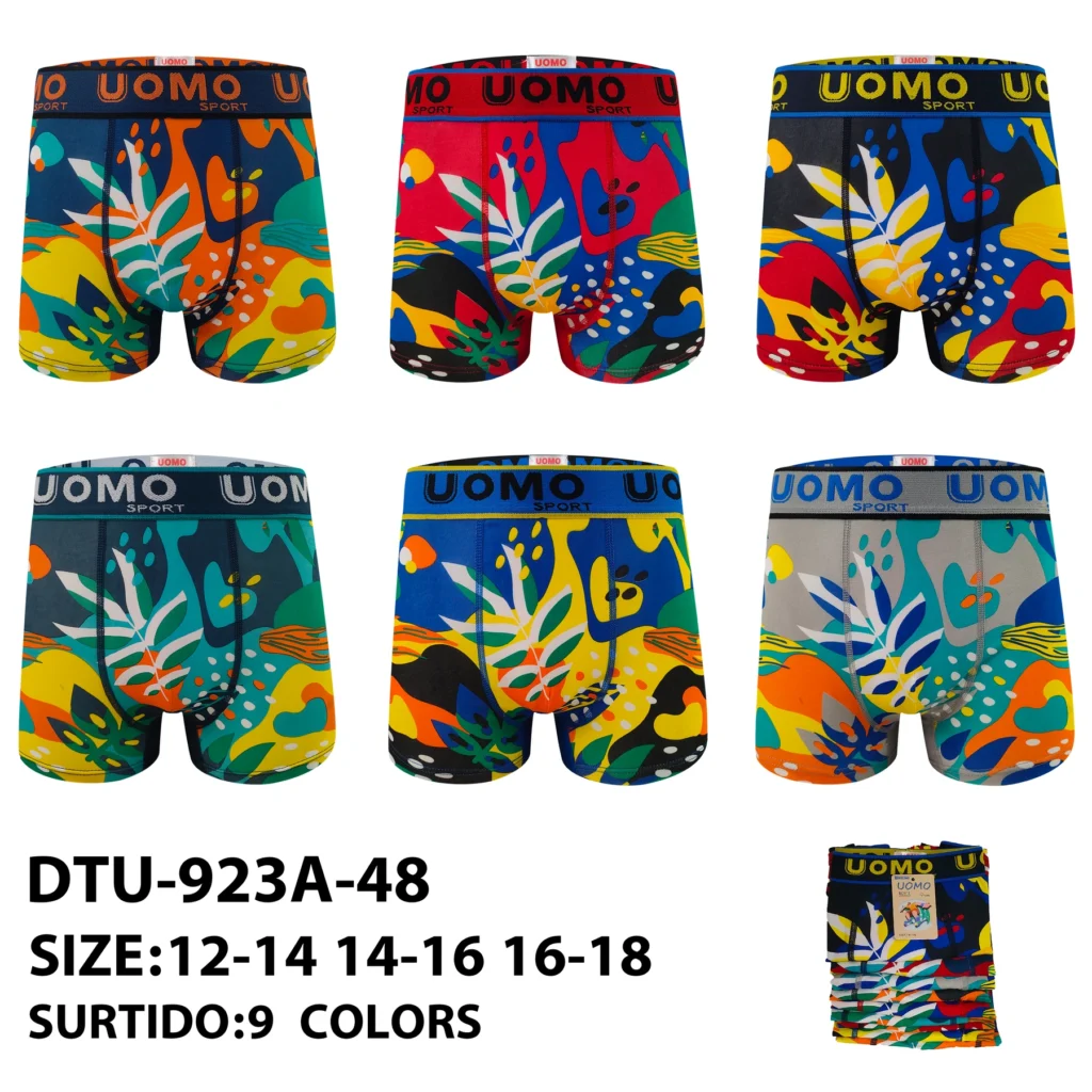 Boys’ colour print assortment