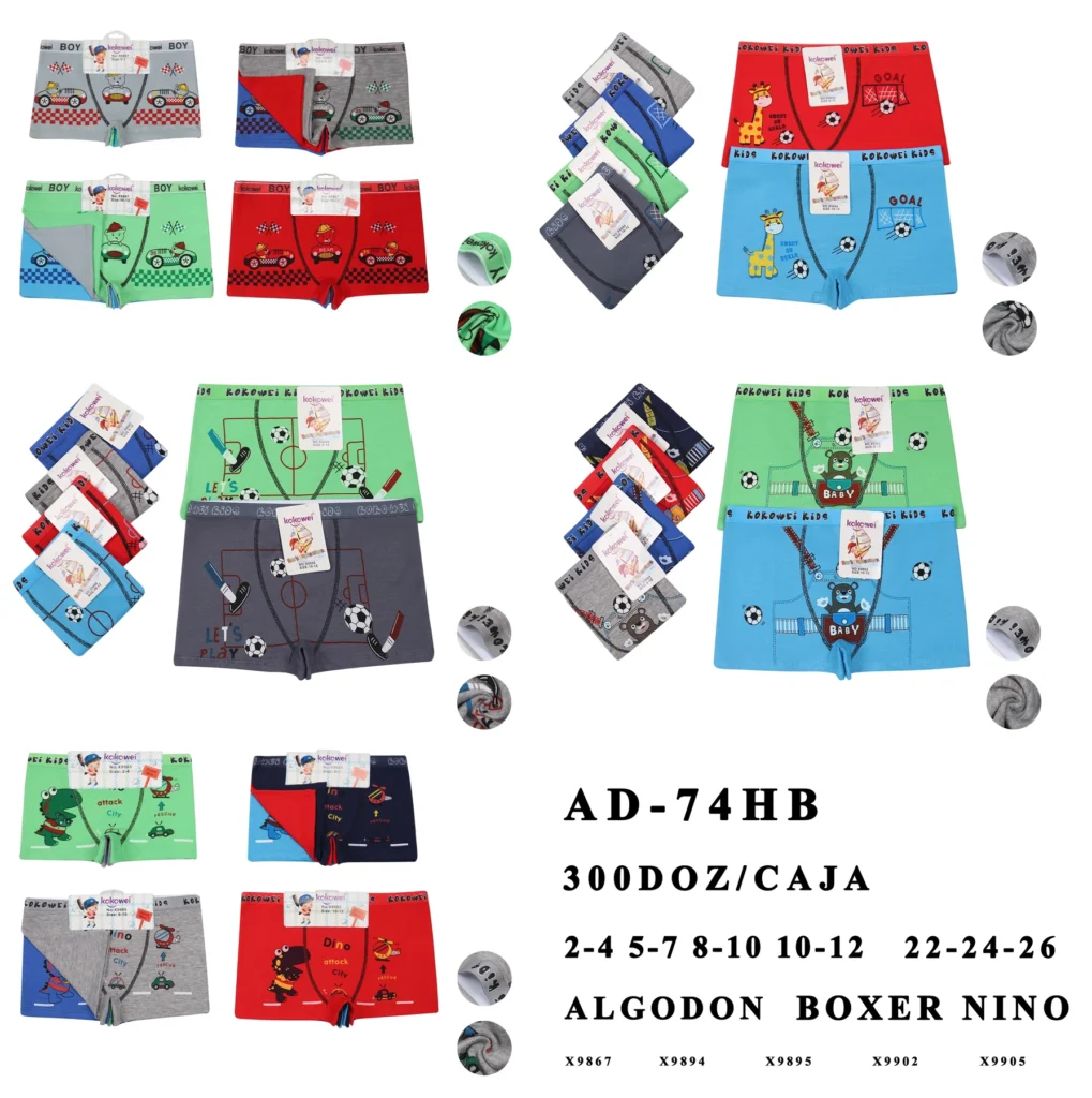 Girls’ boxer short assortment