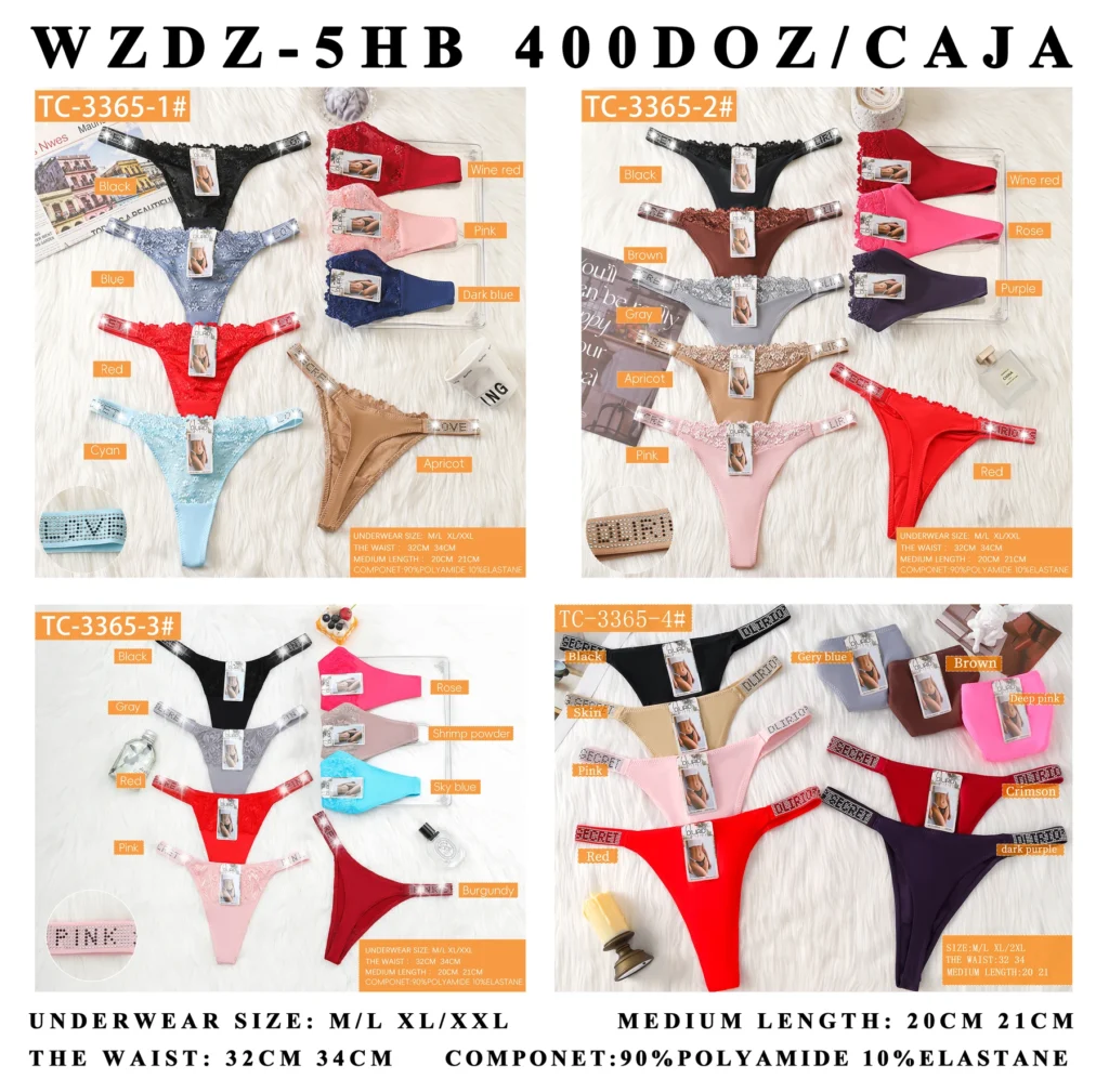 Women’s fashion brief assortment