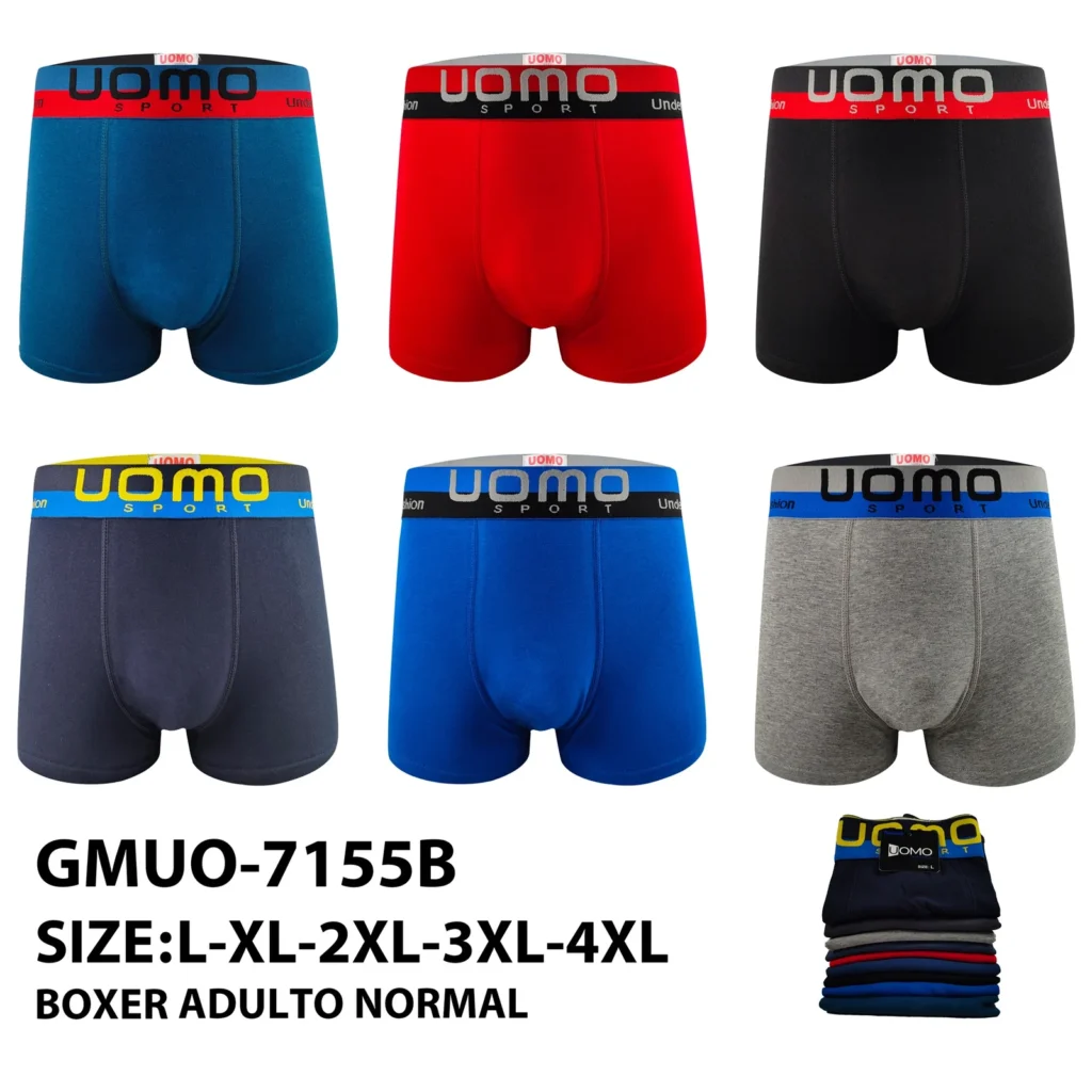 Stock colourways of the uOMO SPORT Underfashion band boxer brief GMUO-7155B