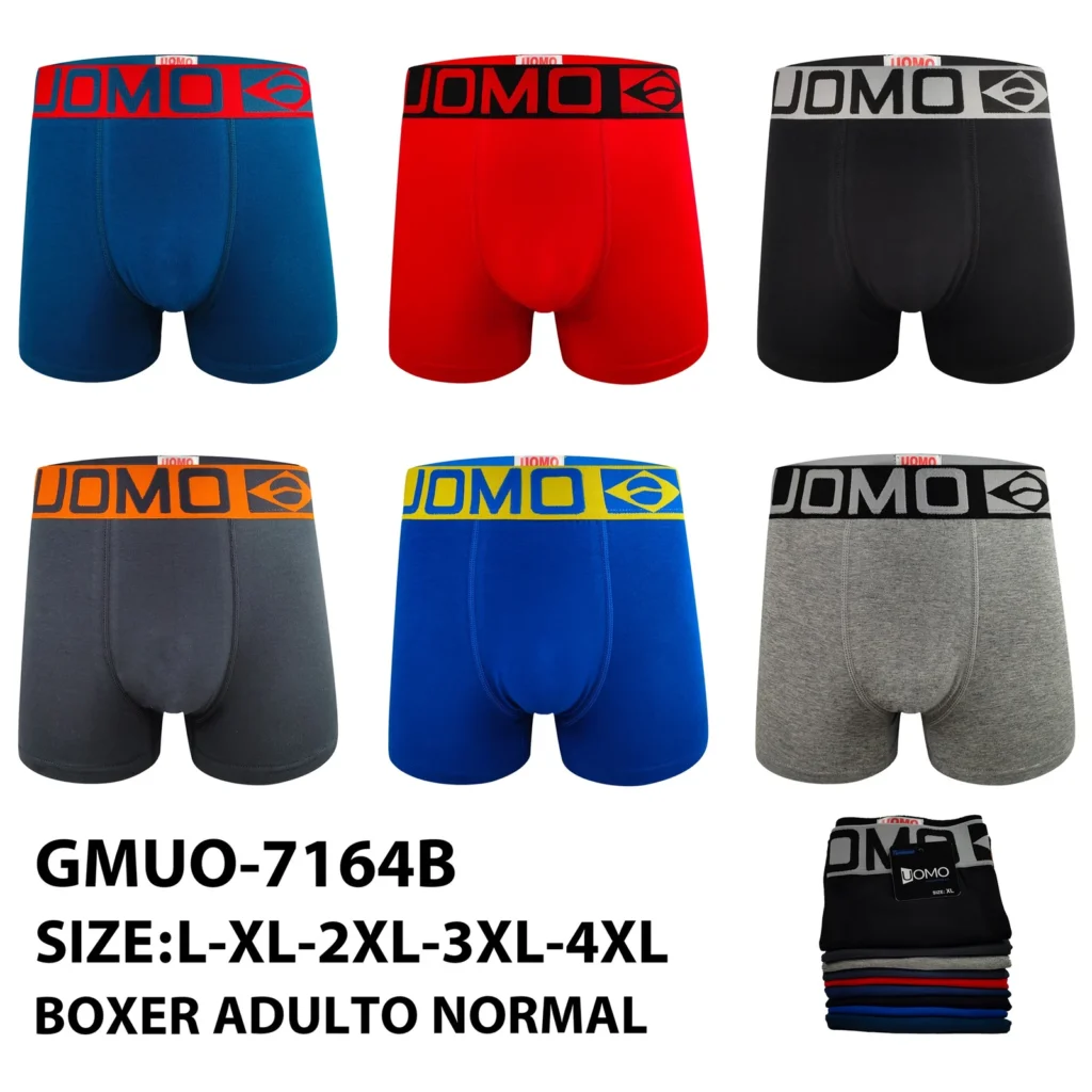 Stock colourways of the uOMO emblem-band cotton boxer brief GMUO-7164B