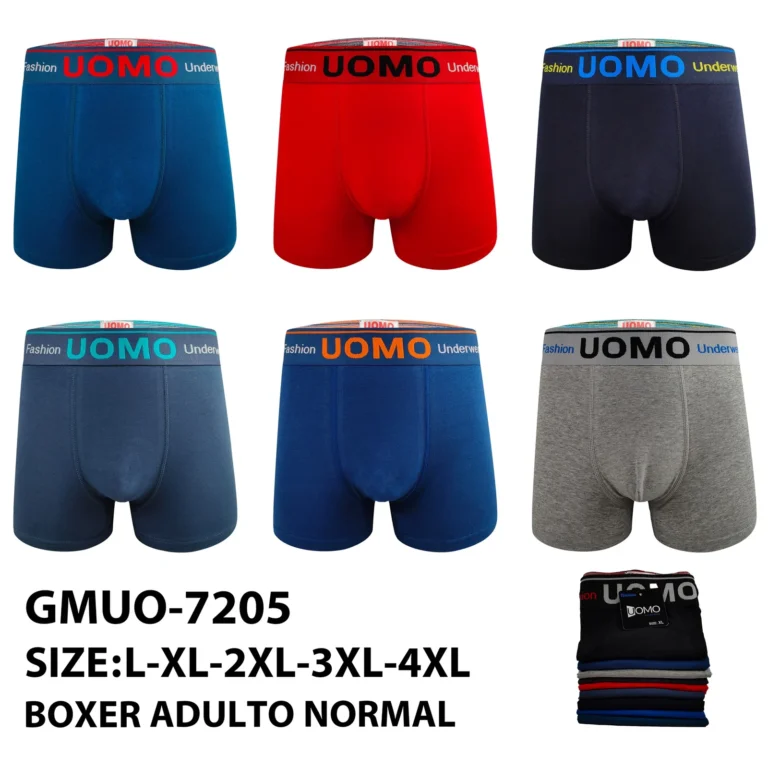 Stock colourways of the fashion UOMO Underwear band boxer brief GMUO-7205