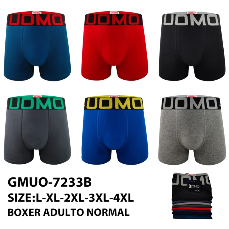 Stock colourways of the stencil block UOMO jacquard boxer brief GMUO-7233B
