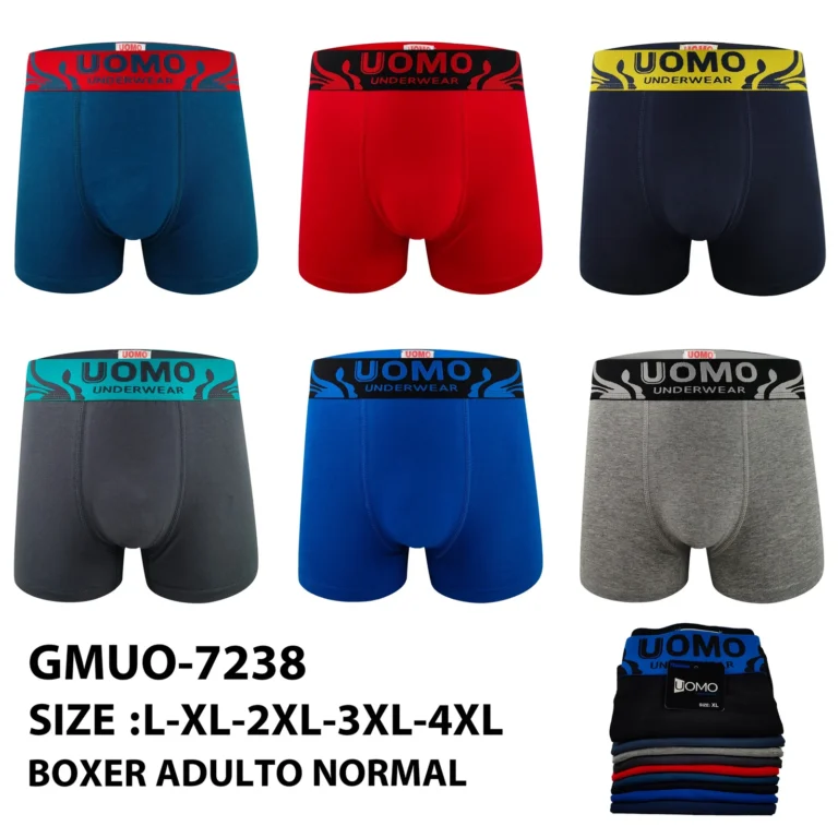 Stock colourways of the winged UOMO UNDERWEAR band boxer brief GMUO-7238