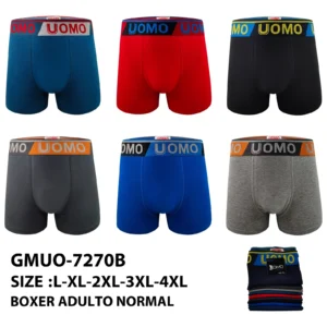 Slanted-block UOMO waistband boxer brief