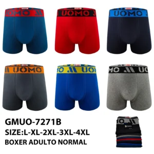 Slash-mark UOMO jacquard boxer brief