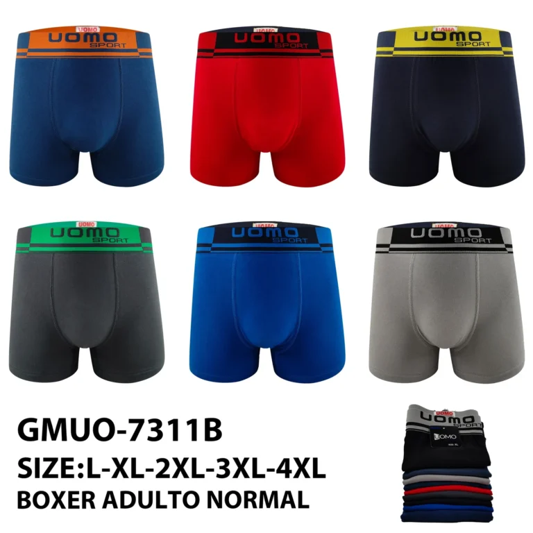 Stock colourways of the striped UOMO SPORT jacquard boxer brief GMUO-7311B