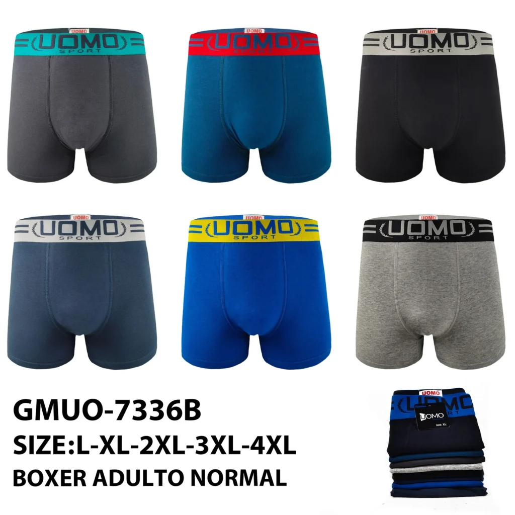 Stock colourways of the laurel UOMO SPORT jacquard boxer brief GMUO-7336B