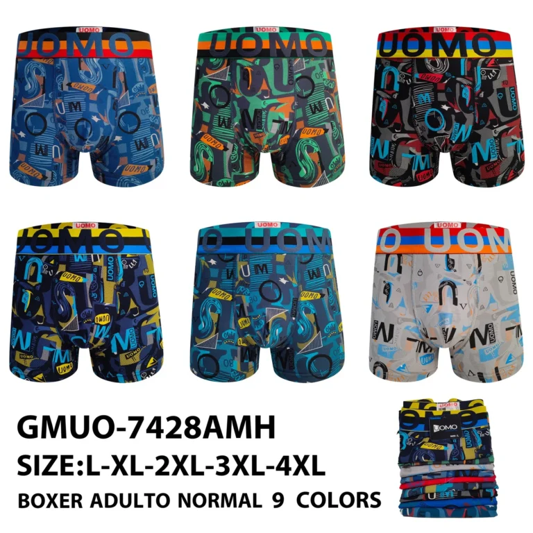 Stock colourways of the graffiti letter collage boxer brief GMUO-7428AMH