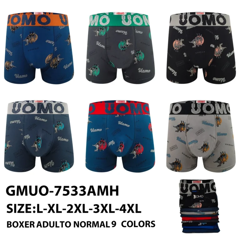 Stock colourways of the rodeo rider print boxer brief GMUO-7533AMH