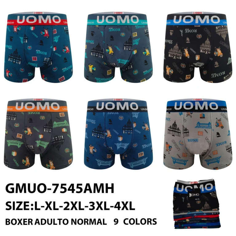 Stock colourways of the rome and vespa travel print boxer brief GMUO-7545AMH
