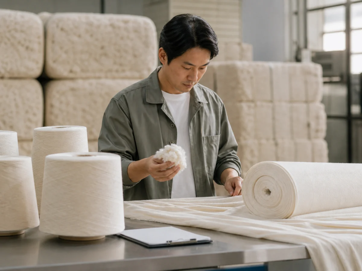 GOTS certified organic cotton jersey fabric