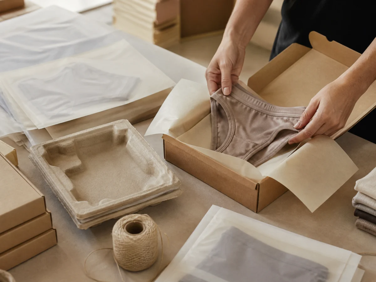 Compostable polybags and FSC certified hangtags